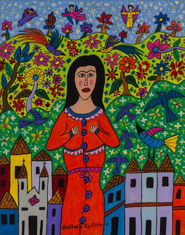 Antônio Eustáquio - Mulher e Flores
